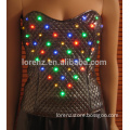 color love LED light up evening dress